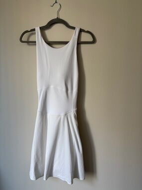 lululemon athletica White Sleeveless Athletic Fit Dress